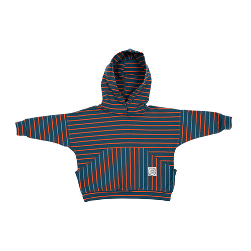 Maybe4Baby Oversized striped hoodie
