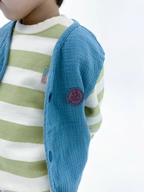 Blue Vest Red Symbol